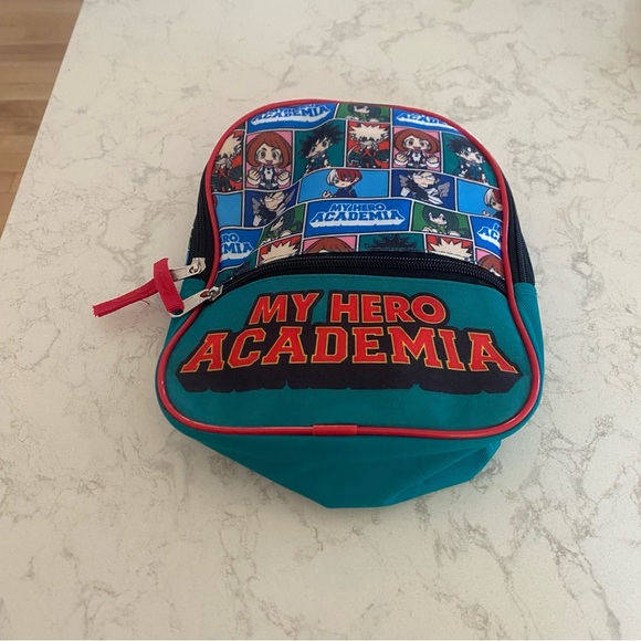 Anime Other - My Hero Academia Kids Backpack - Red and Blue